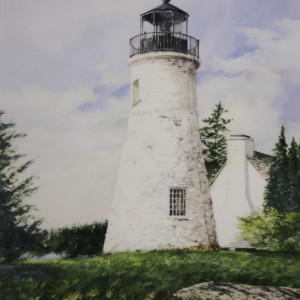 Old Presque Isle Lighthouse by Randall Higdon