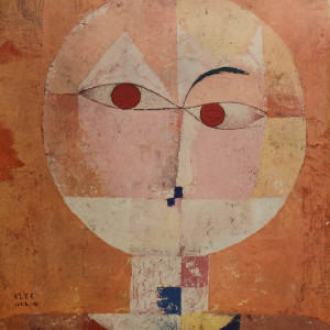 Head of Man by Paul Klee