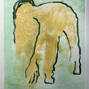 michellevanreenen_interim_2022_oil_monotype_245x295mm_R3850_framed_co8hwd_2 by Michelle van Reenen, Image 18.