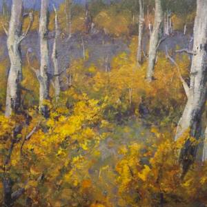 Autumn Aspens by Igor Staritsin