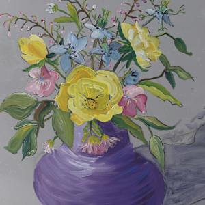 Grandma's Flower Vase by Tania Akehurst