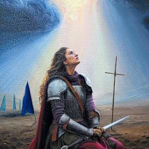 Joan's Prayer by Rachael Lynn Lofgran, Image 2.