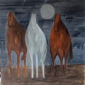 Moonlit Trio by robyn parker feehan