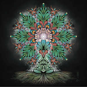 Meditating Fairy: Collaboration with Dina Mohrs by Michael T. Gardner, Image 1.