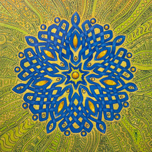 Busy Blue by Michael T. Gardner