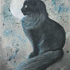 Silver Feline by Michael T. Gardner, Image 3.
