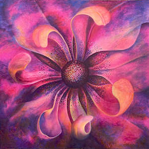 241115 My New World-Anemone Redux by Mary Ahern