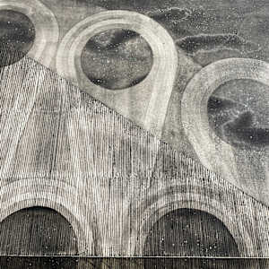 "Only when it is dark enough, you can see the stars." by Elisha Frontz  Image: Detail four