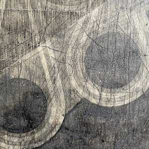 "Only when it is dark enough, you can see the stars." by Elisha Frontz  Image: Detail one