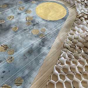 Sun and Rain by Elisha Frontz  Image: Detail two