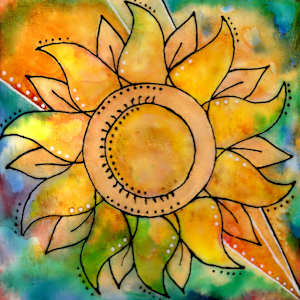 Sun Flower by Lisa Ruch