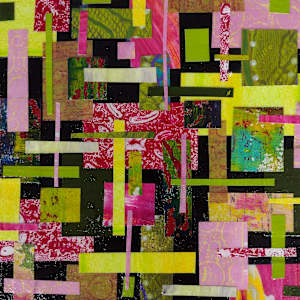 Confetti Cartography #2 by Lisa Ruch