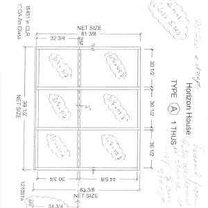 Untitled (Northwest landscape), #1 – #20 by Paul Marioni  Image: Marioni -- original installation plan, partial