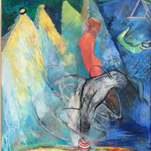 Circus Series, Spin and Twist by Elizabeth Sandvig, Image 1.