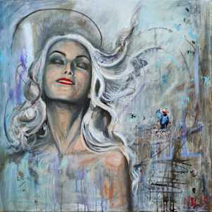 Carried by the Wind by Natascha Nigg Art