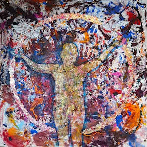 Hallelujah   (created blindfolded) by Judit Nagy L. - LNJ, Image 9.
