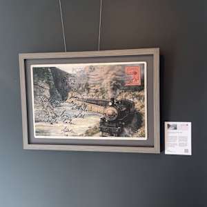 Between Rock and River, 1944 by Peter Tertzakian, Image 4.