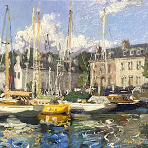 Les Bateaux de Douarnenez by David  Williams Paintings, Image 1.