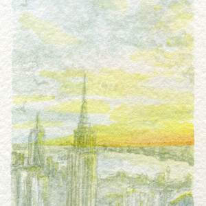 Sunset over Manhattan by Gia Dianna, Image 1.