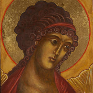 Face of An Angel Icon by Christine Hales