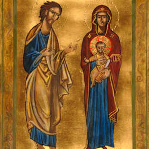 The Burning Bush Icon by Christine Hales