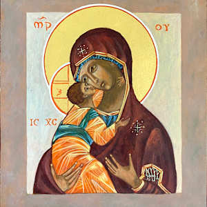 Madonna and Child by Christine Hales