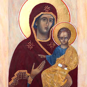 Madonna and Child by Christine Hales