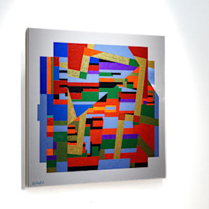 Abstraction Composition 2076 by Ruslan Gudiev 