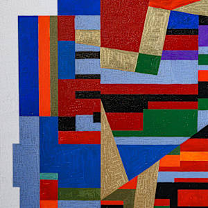 Abstraction Composition 2076 by Ruslan Gudiev 