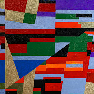 Abstraction Composition 2076 by Ruslan Gudiev 