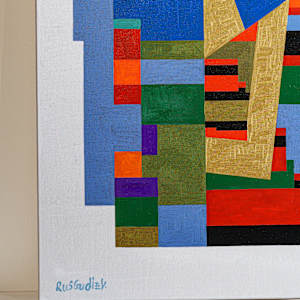 Abstraction Composition 2076 by Ruslan Gudiev 