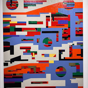 Abstract Composition 1558 by Ruslan Gudiev 