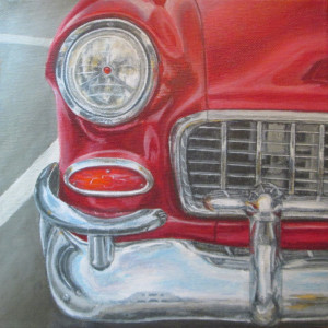 Red Bel Air by Debbie Shirley