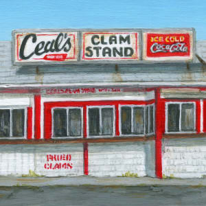 Ceal's Clam Stand by Debbie Shirley