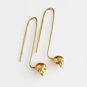 Pendientes Craneo Mini by Hominis