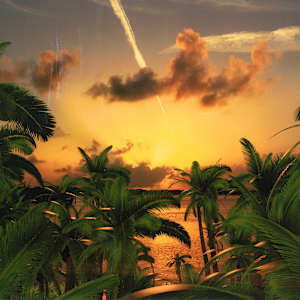 Sunset in Simulacrum by Mathias Kessler