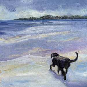 Blue Day in January by Rachel Houlihan