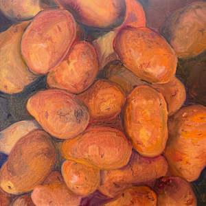 Piles of Potatoes by Rachel Houlihan