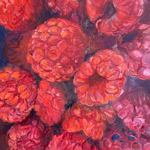 Spring Raspberries by Rachel Houlihan