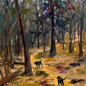 Dog Day at Rollins Road by Rachel Houlihan