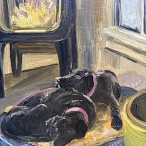 Winter Time with the Dogs by Rachel Houlihan