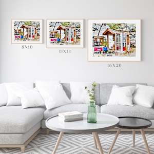 Hat Island Phone Booth - 2016 by Lisa Graff 