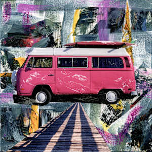 Pink Bus by Lisa Graff, Image 1.