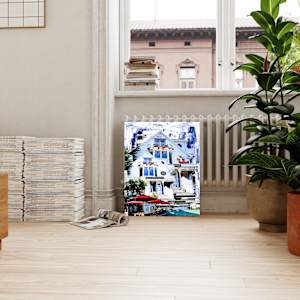 Salty Fox Coffee by Lisa Graff 