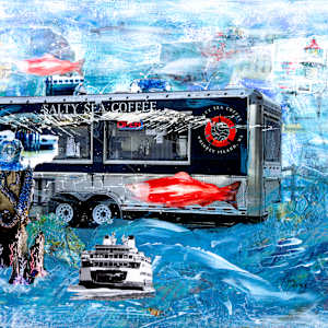 Salty Sea Coffee by Lisa Graff, Image 1.