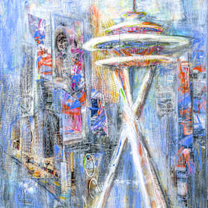 Space Needle 2 by Lisa Graff, Image 1.