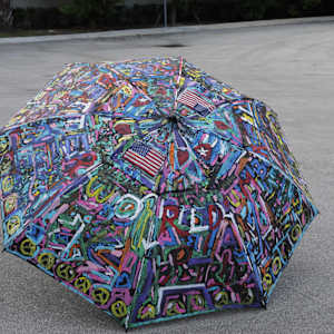 Umbrella (painted) by Randall Mass, Image 5.