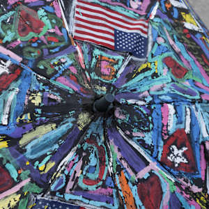 Umbrella (painted) by Randall Mass, Image 6.