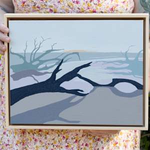 Driftwood Beach by Elizabeth