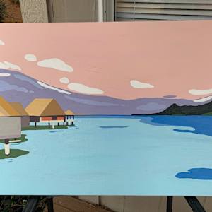 Bora Bora Commission by Elizabeth